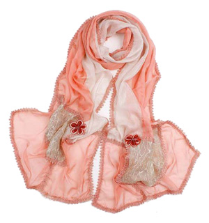 Fairy flowers scarves