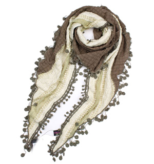 Cotton Lace triangle