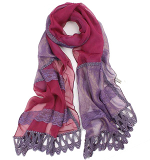 Romantic fashion scarves