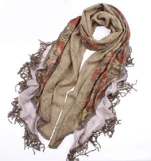 Womens romantic scarves