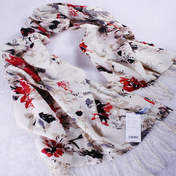 Black pashmina scarf
