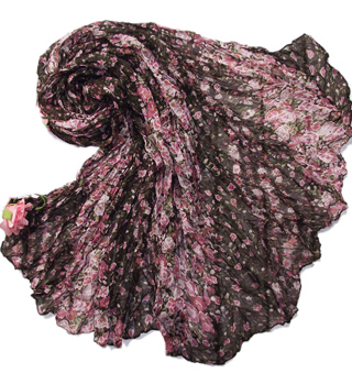 Viscose Flower Scarf