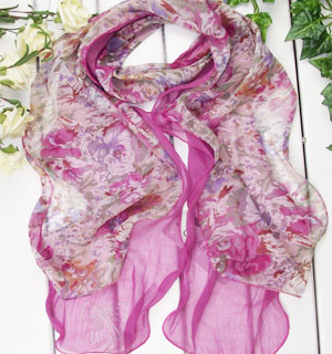 cable knit scarf