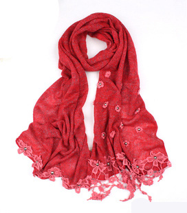 China wool scarf