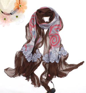 China silk scarf