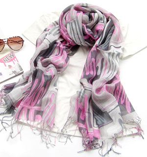 usa acrylic scarf