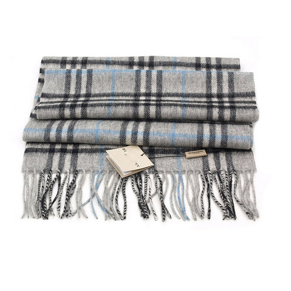 Dark gray Pashmina Wool Scarves Top Quality