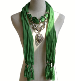 Best Selling Fashion Lastest Scarf Pendant Jewelry