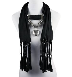 Florida pendant scarf wholesale jewelry scarves