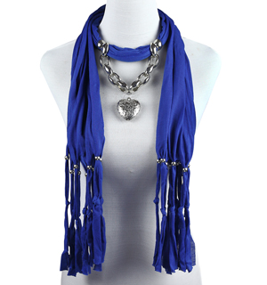Florida pendant scarf wholesale jewelry scarves