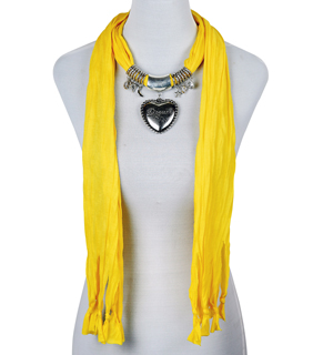 scarf necklace with pendant china