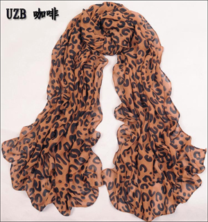 Canada leopard scarf