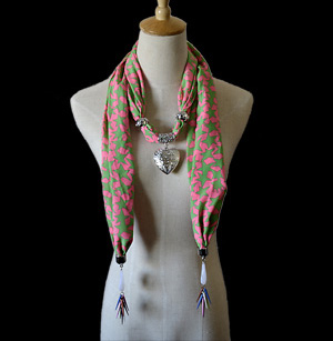 jewelry scarf charms