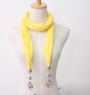 jewelry beads pendant scarf necklace