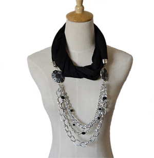 Alloy necklace scarf wholesale