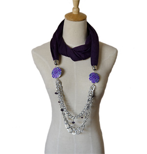 Alloy necklace scarf wholesale