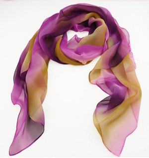 Woman Chiffon Silk Scarf