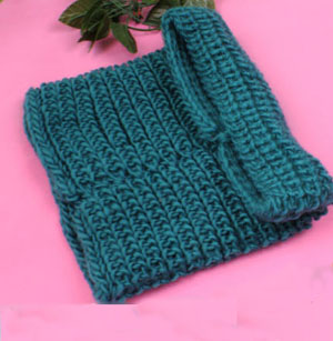 knitting wool scarves