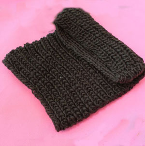 knitting wool scarves