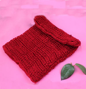 knitting wool scarves