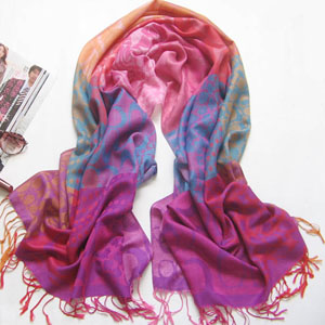 printed cotton scarves