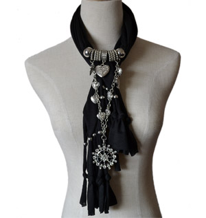 DIY Scarf Accessories Variety Pendants Charm Jewelry Scarf