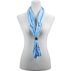 fashion style pendant jewelry scarf