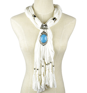 Singapour Scarf Necklace
