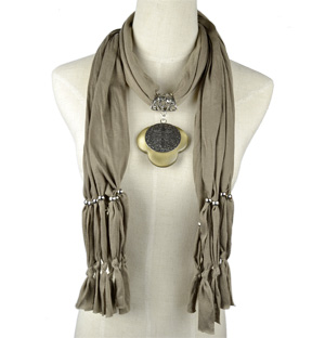 Charm Necklace Scarves