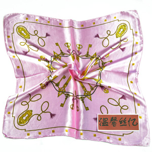 NECK SILK SCARF