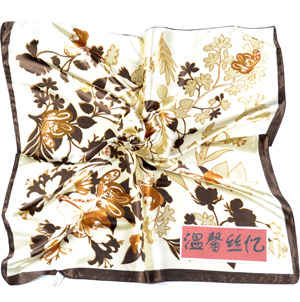 ladies silk neck scarf