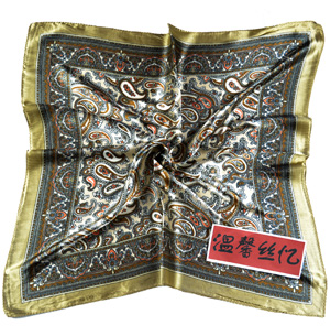 twill silk scarf wholesale