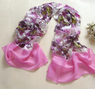 China silk scarves made