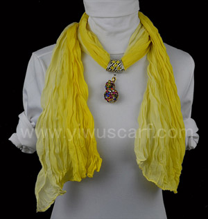 UK Gourd pendant jewelry scarf