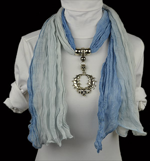 New York pendant scarf Online sales