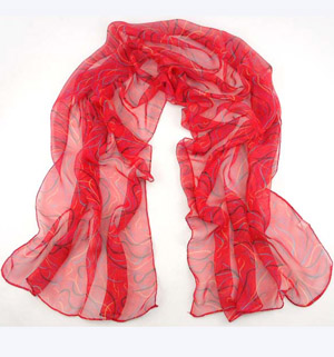 London colored chiffon scarves silk shawl