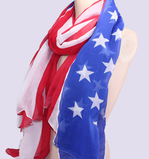 POLYESTER wholesale USA flag