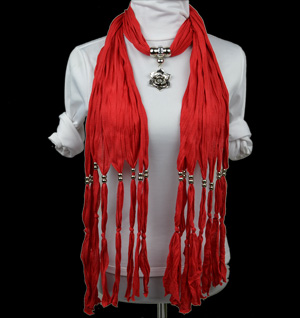 Arab jewelry scarf