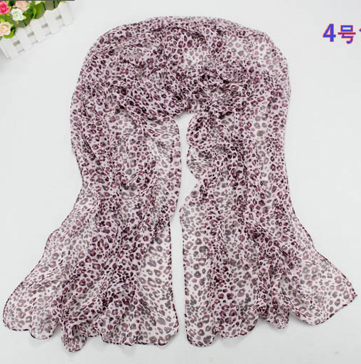 Small leopard silk scarf china wholesale scarf