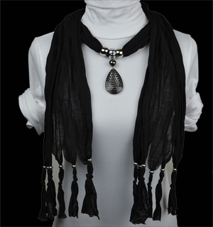 German jewelry scarf