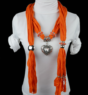 pendant scarf necklace jewelry