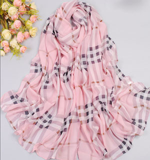UK fashion mercerizing towel plaid scarves