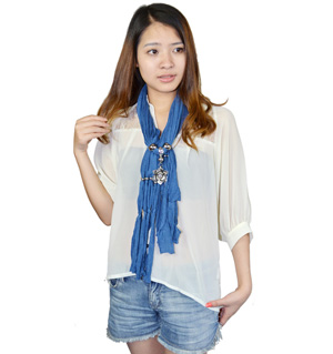 Arab jewelry scarf