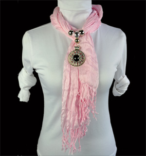 Fashion Alloy Indonesia pendant jewelry scarf