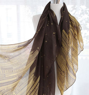 new design of polyester scarves wholesale