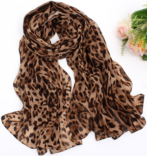 Alexander mcqueen skull silk chiffon scarf