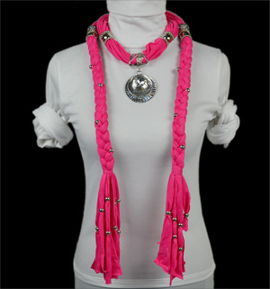 pendant scarf jewelry