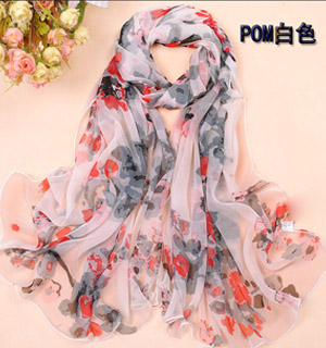 ladies chiffon scarves Plum Scarves