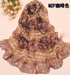 Music symbol fashion silk scarf