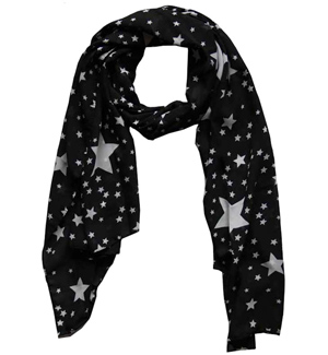 Chiffon stars scarves the pentagram shawls Scarf